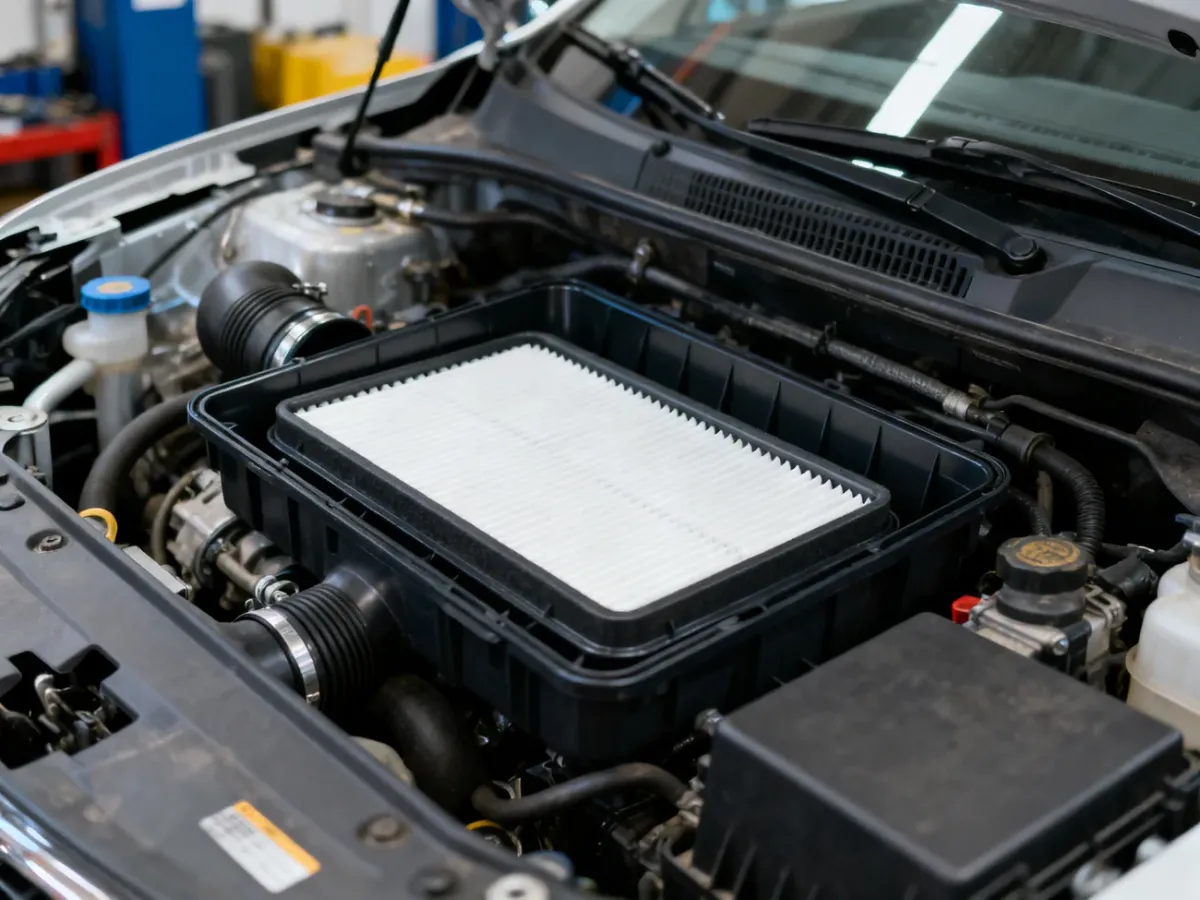 Wkładka filtra panelowego montowana w fabrycznej obudowie airboxa